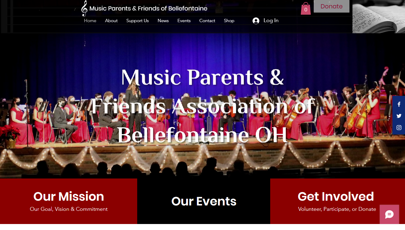 Bellefontaine Music Boosters Website