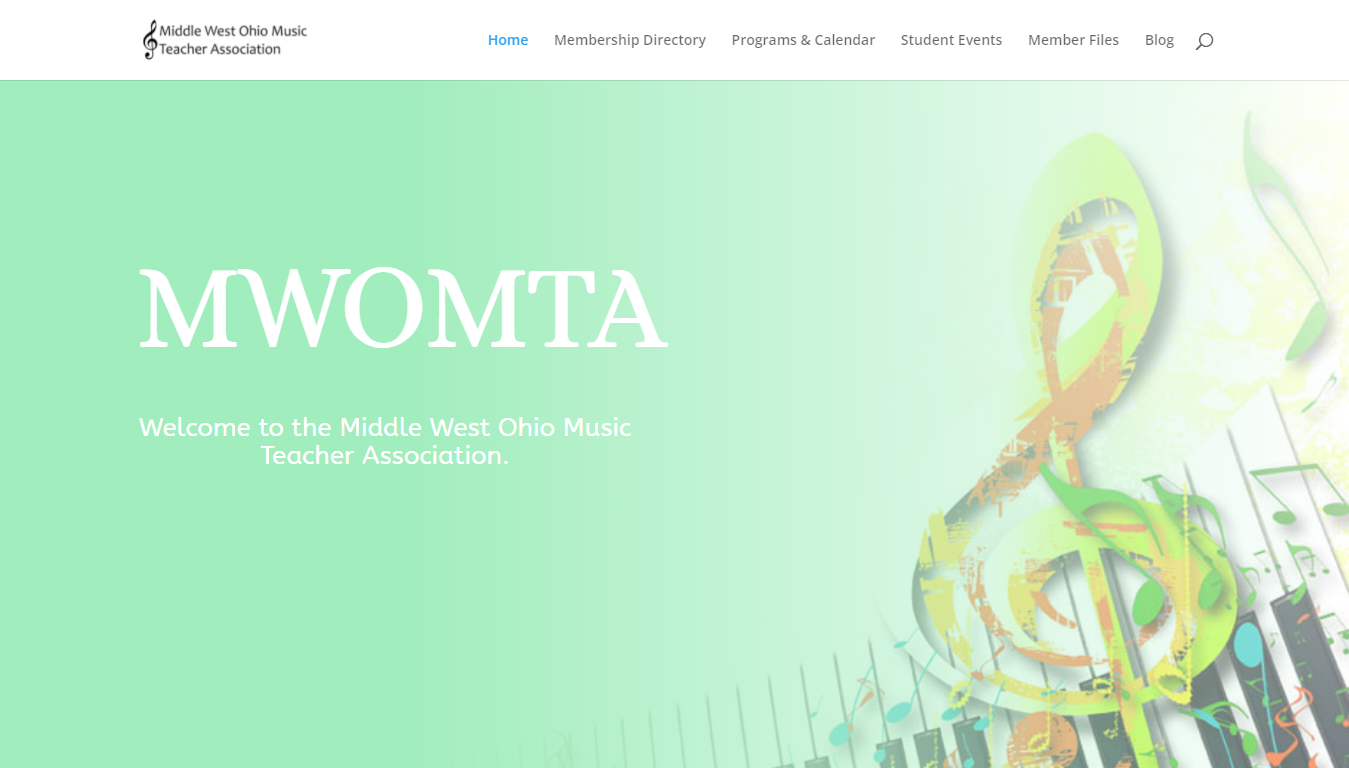 Mid West Ohio Music Teacher Association Website
